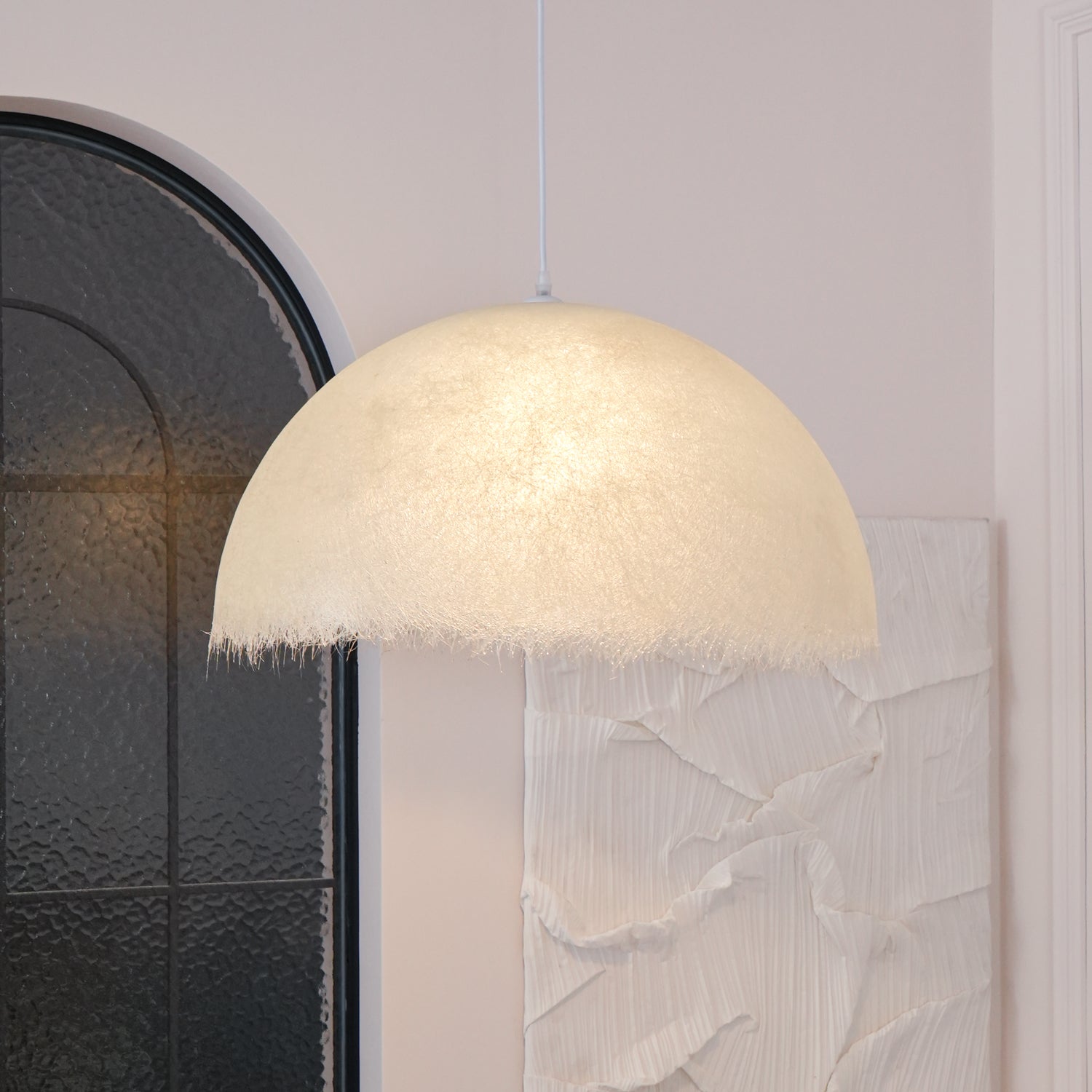 NovaLine Minimalist Pendant Lamp in Epoxy and Metal | Lersk