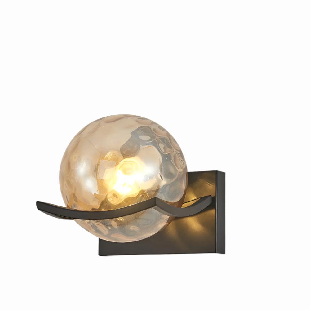 Lampada da parete LED in vetro NovaLuxe per soggiorni moderni | Lersk