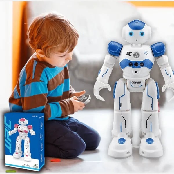 ThinkBot interaktivní vzdělávací robot pro děti s ovládáním gesty, tancem a mluvením, dobíjecí | Lersk