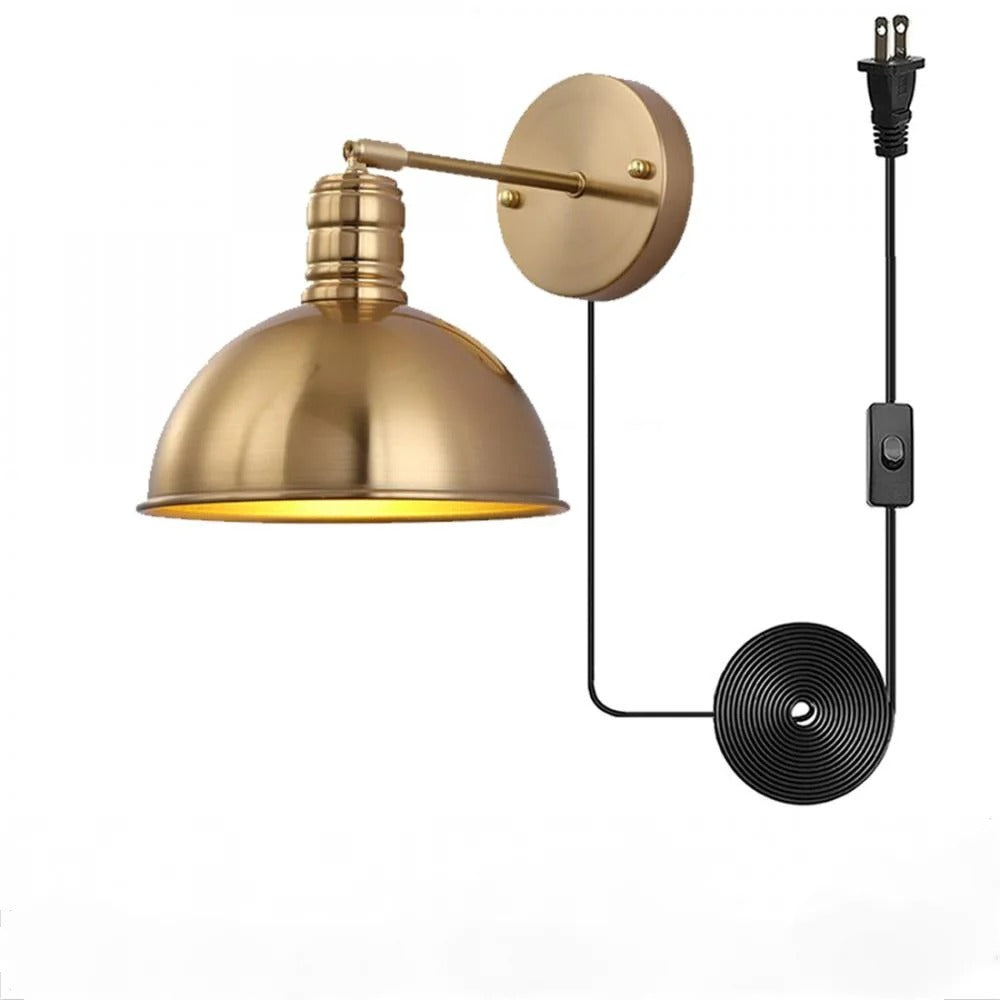 Vintage nástěnná lampa s ramenem | Lersk
