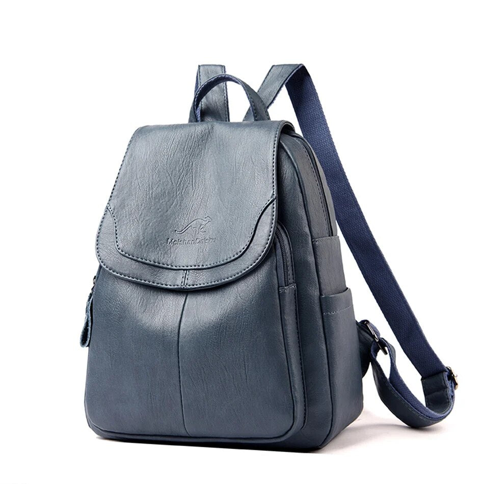 حقيبة ظهر جلدية للنساء | Lersk