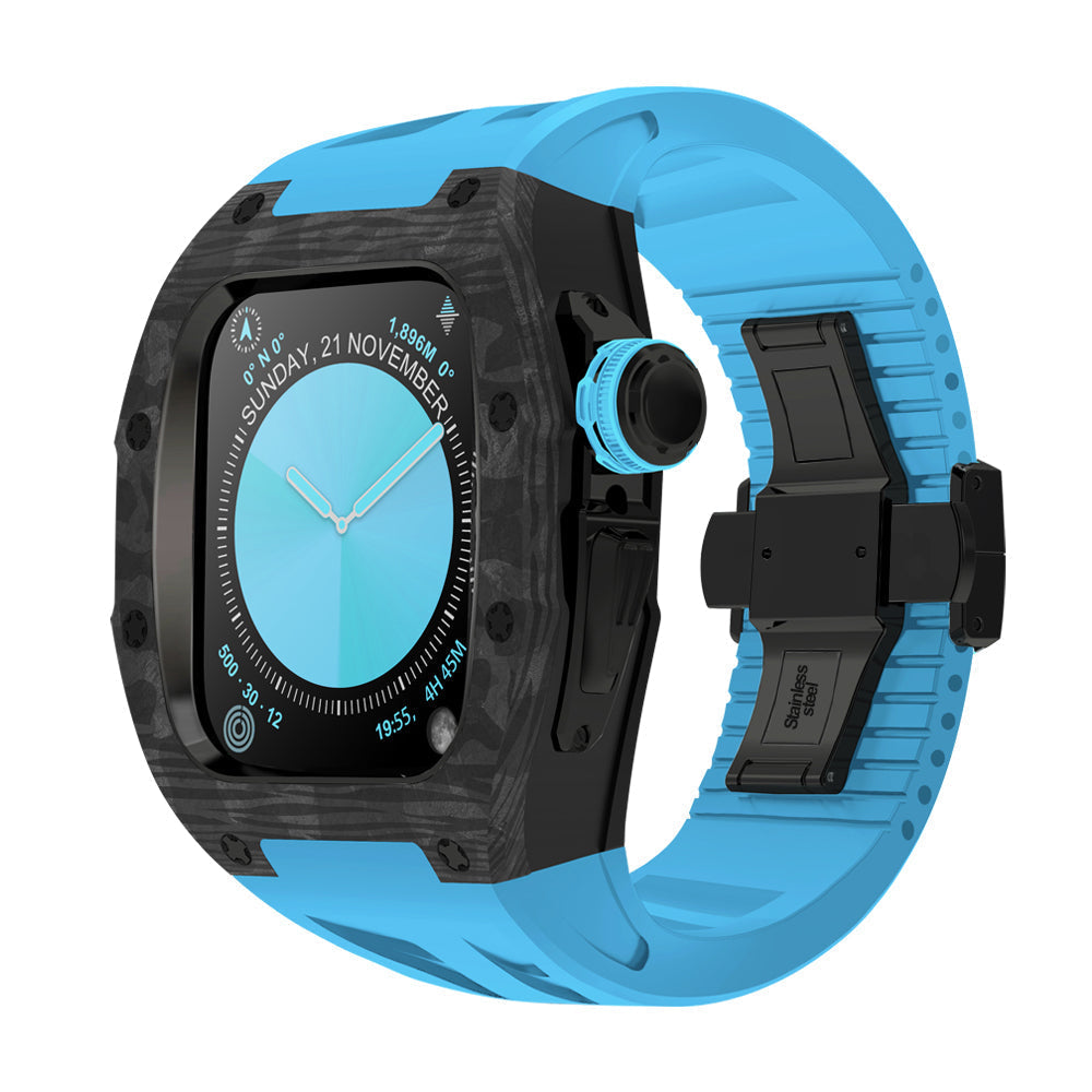 Zestaw do modernizacji NovaCarb S10 Titanium Apple Watch z włókna węglowego | Lersk