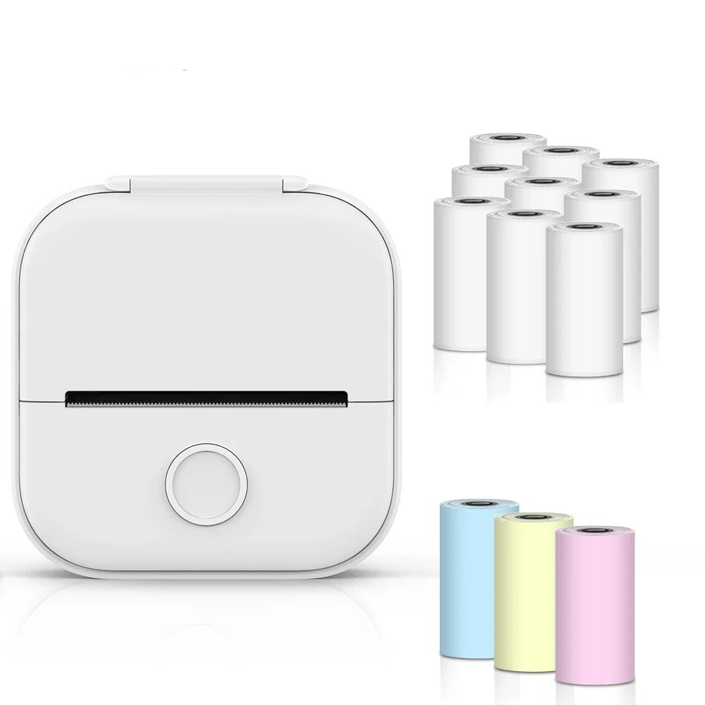 Stampante portatile mini Bluetooth senza inchiostro per stampa foto istantanea da smartphone | Lersk