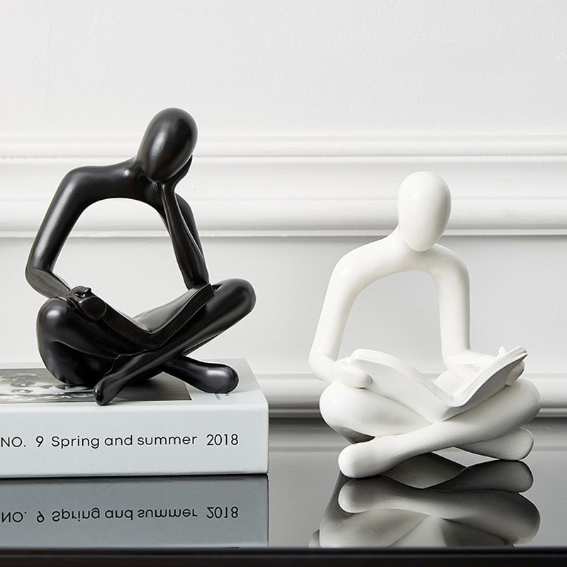 Abstract Figurine Set For Modern Home Decor And Gift | Lersk