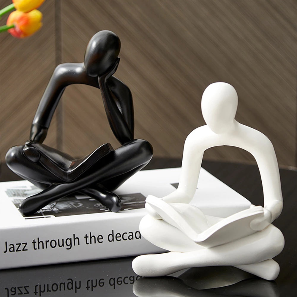 Abstract Figurine Set For Modern Home Decor And Gift | Lersk