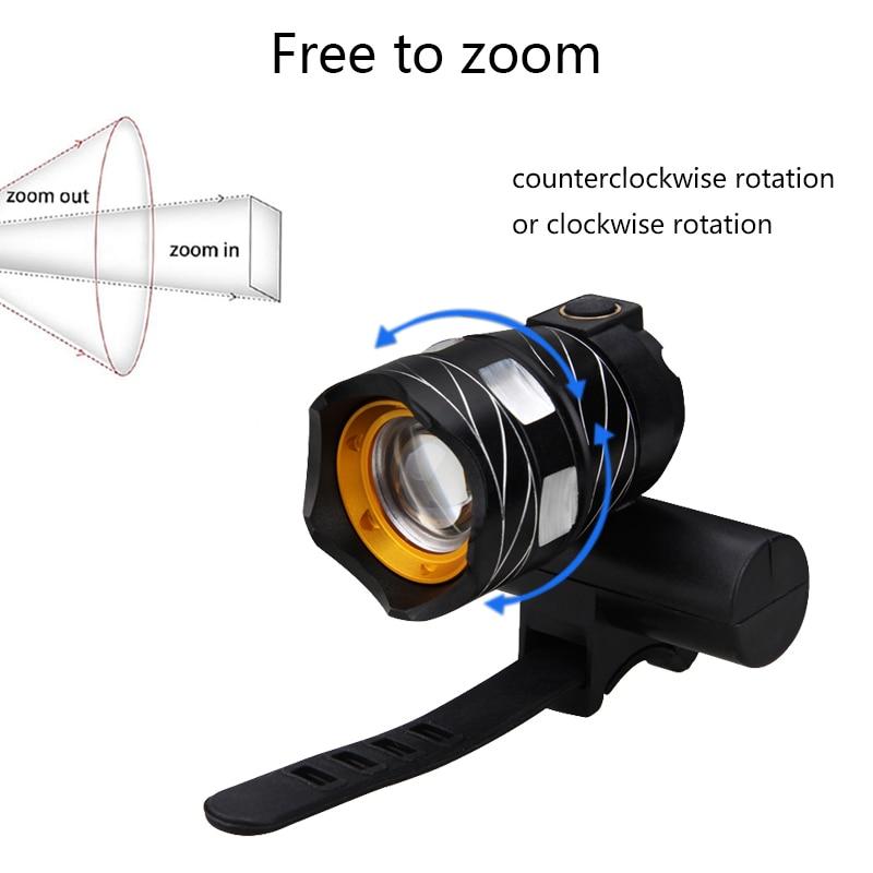 VeloBeam USB dobíjecí vodotěsné cyklistické světlo s 5 červenými LED | Lersk