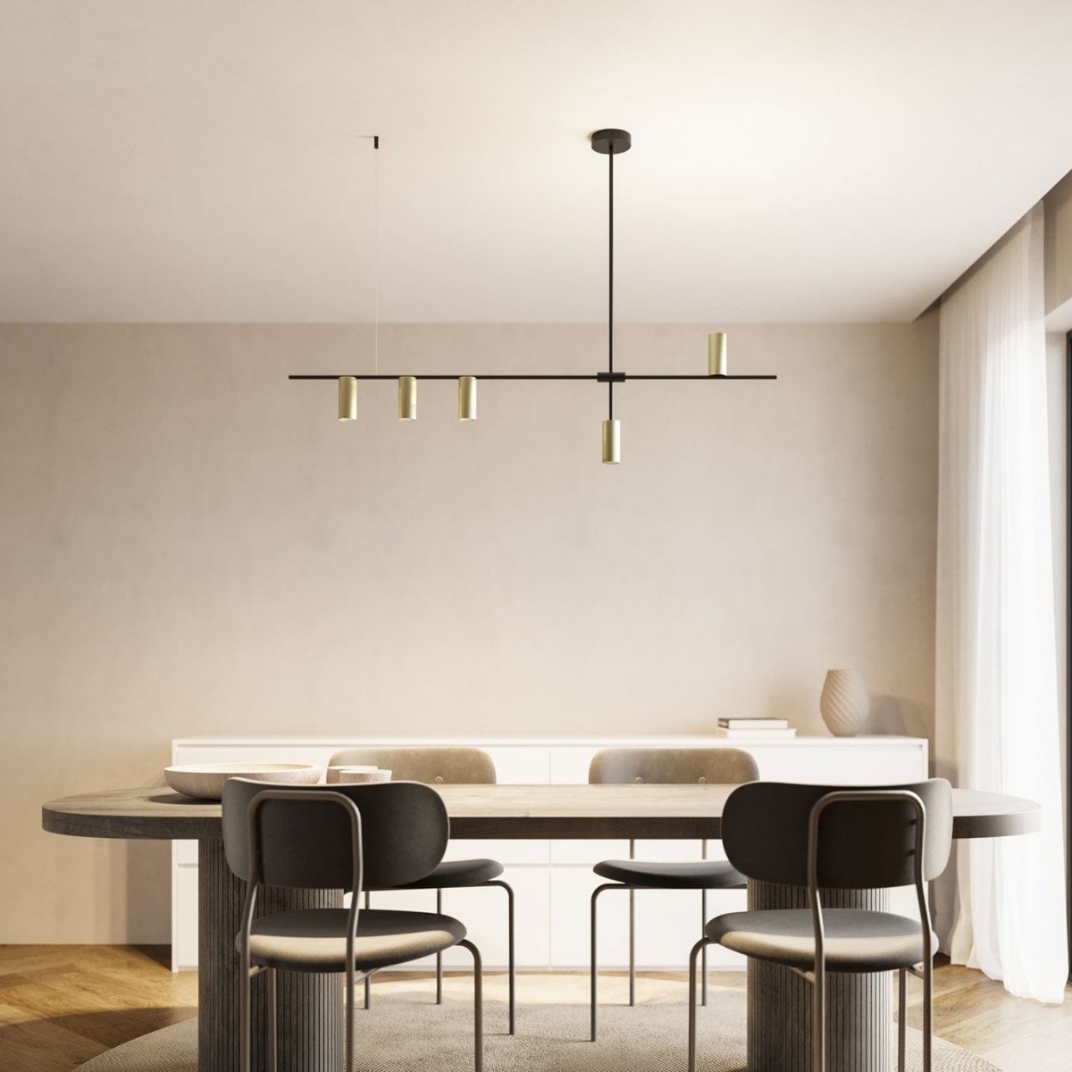 AuroraHalo LED Pendant Lamp With Warm Ambient Light | Lersk