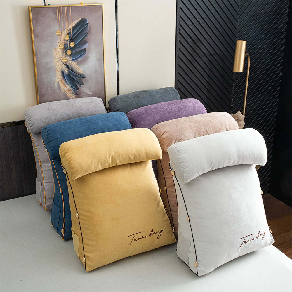 NovaSupport Ergonomic Back Reading Pillow for Bed and Sofa | Lersk