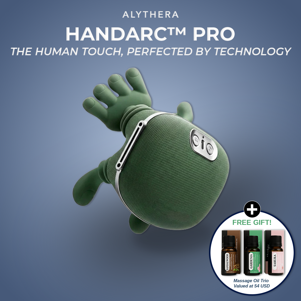HandArc Pro Nakke- og Rygmassager med Varme og Dybdemassage | Lersk