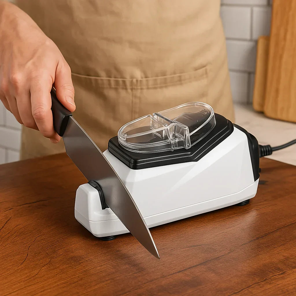 CulinaEdge 2-Stage Electric Knife Sharpener for All Knives | Lersk