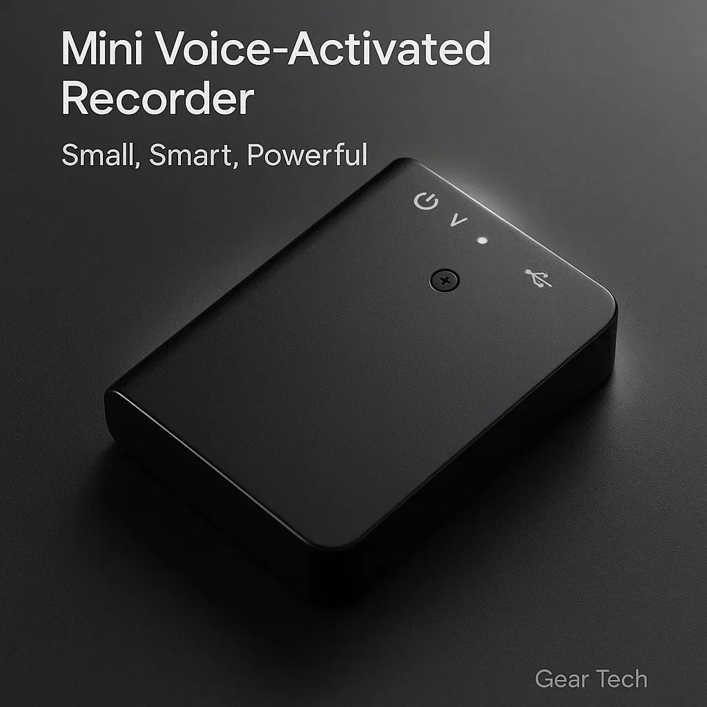 VoxiMini Discreet Voice Recorder With Voice Activation | Lersk