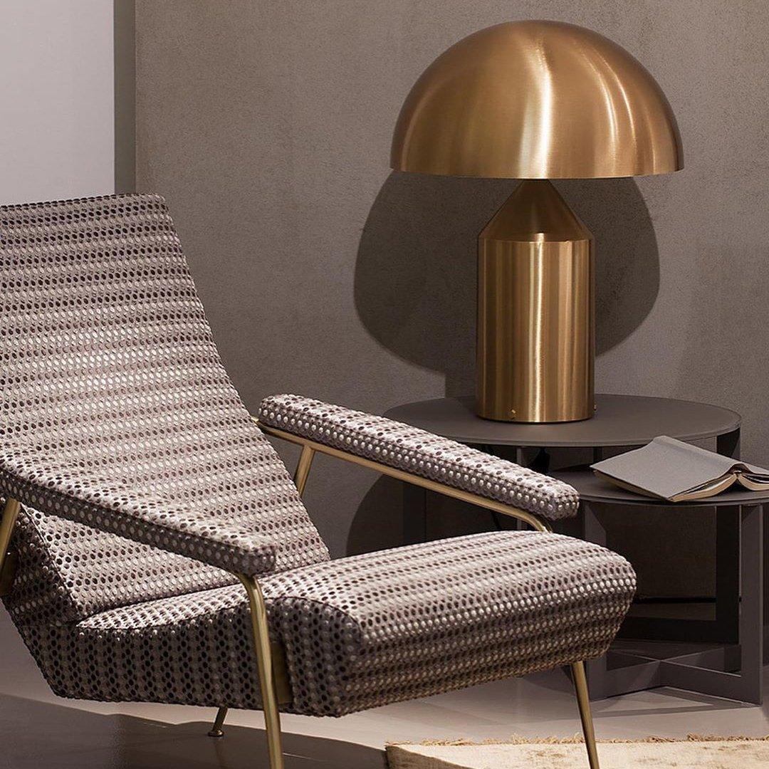 Astra Geometry Metal Table Lamp for Modern Interiors | Atollo | Lersk