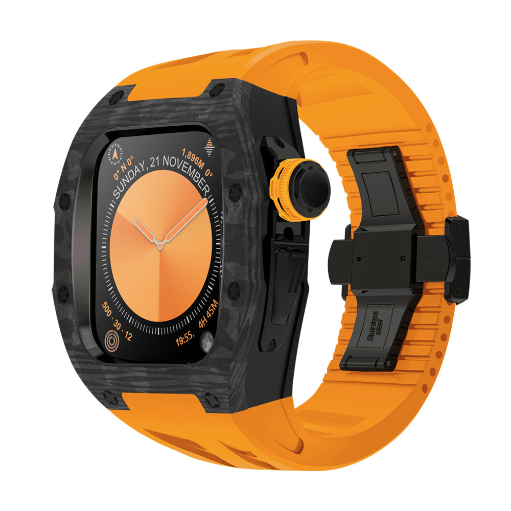 Zestaw do modernizacji NovaCarb S10 Titanium Apple Watch z włókna węglowego | Lersk