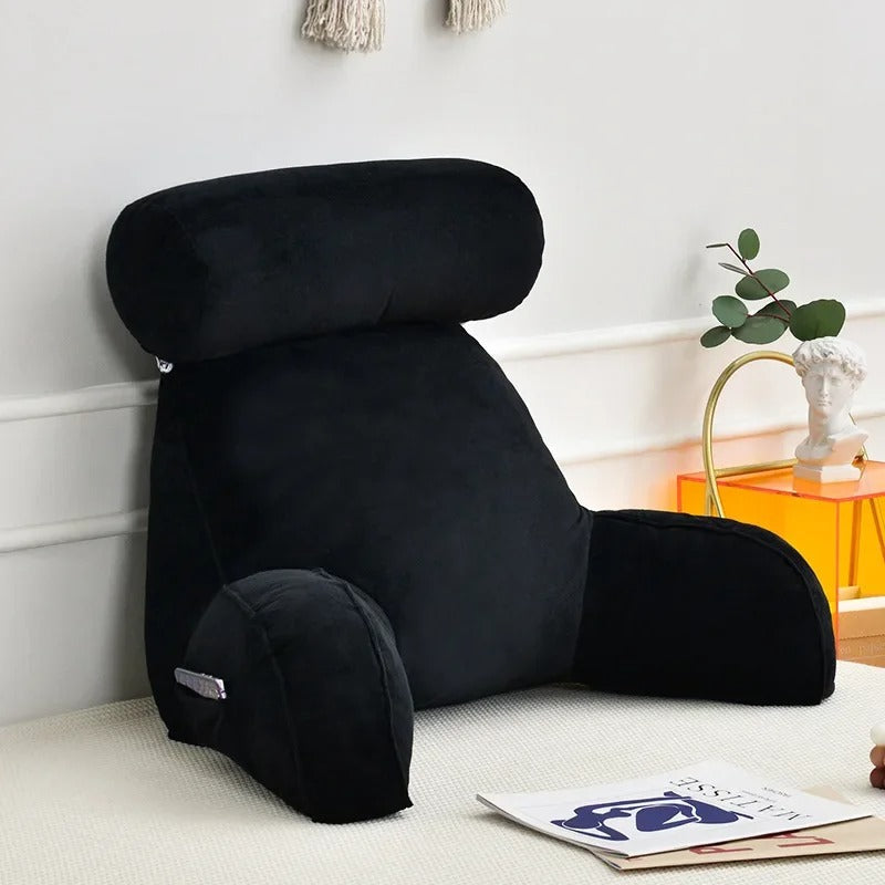 Almofada de Encosto com Braços e Apoio de Cabeça para Leitores Suporte Ergonómico | Lersk