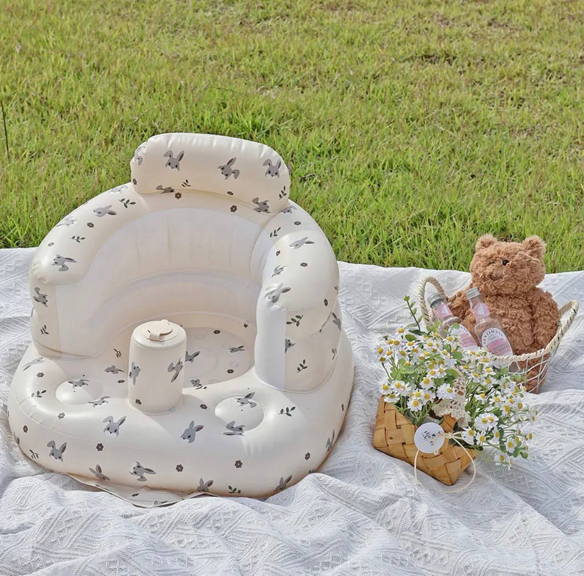 Inflatable Baby Chair For Parents With Secure Base | Lersk