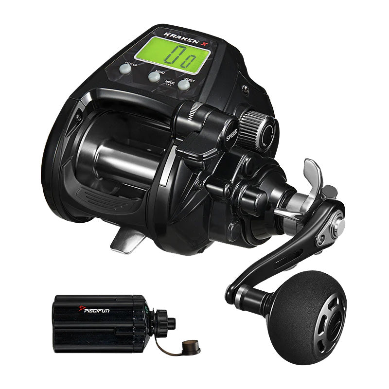 Piscifun Kraken Electric Big Game Reels Heiko Recommended Fishing Reels