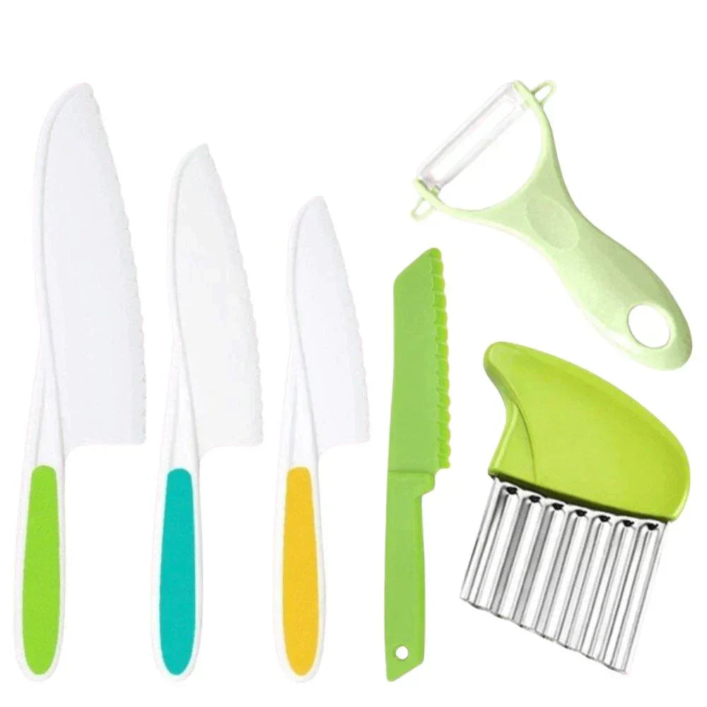 CulinaBear Junior Küchen-Set für sicheres, kinderfreundliches Kochen und Familienspaß | Lersk