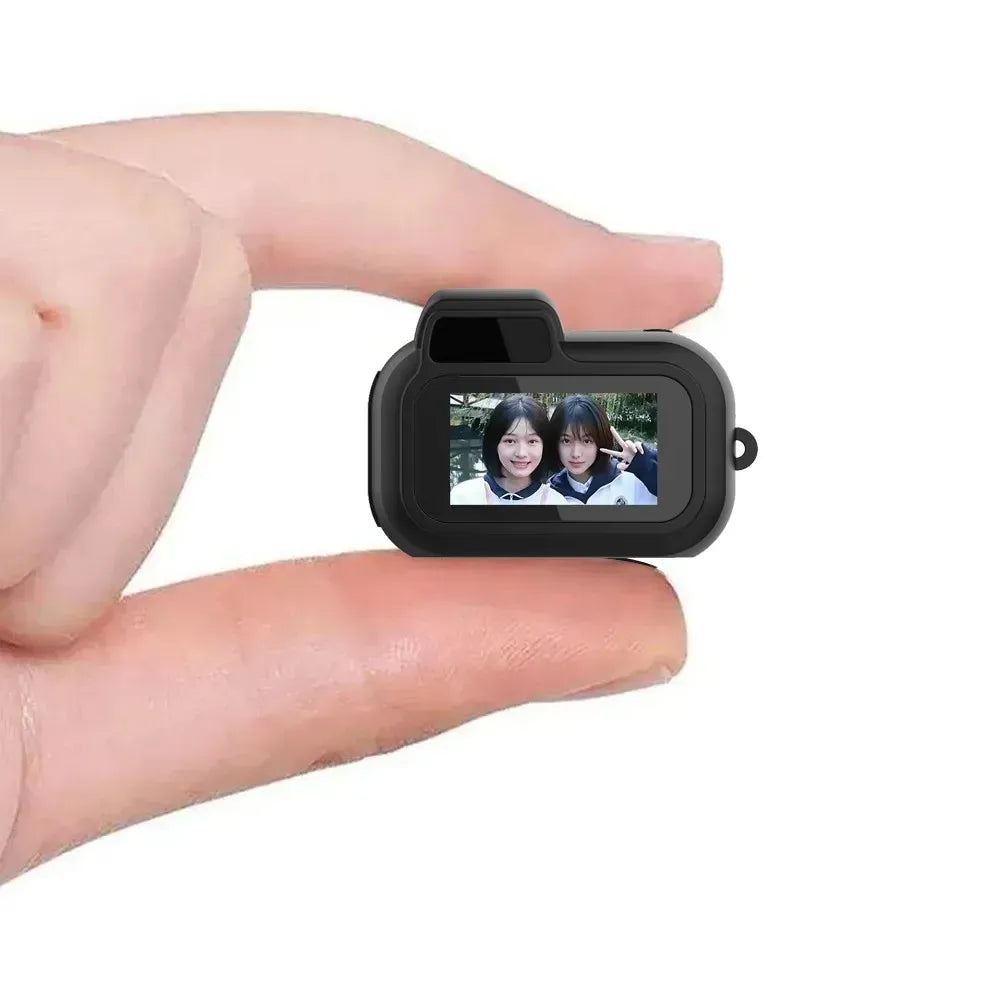 NimbleCam Mini | SLR-Style 1080P Pocket DV Camera With Screen, Loop Recording And Filters | Lersk