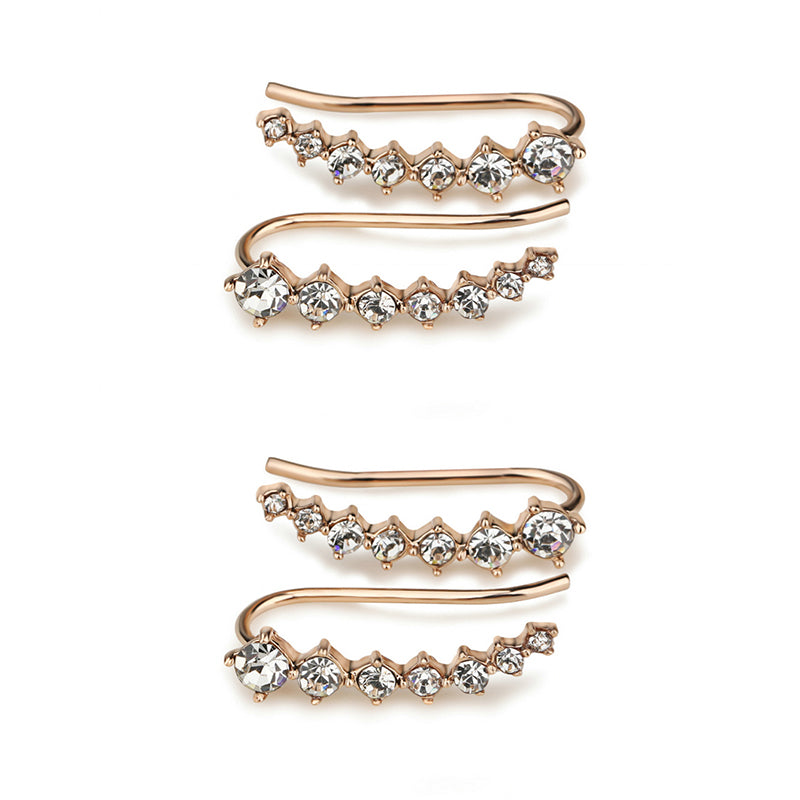 Lunara Seven Star Diamond Earrings | Lersk