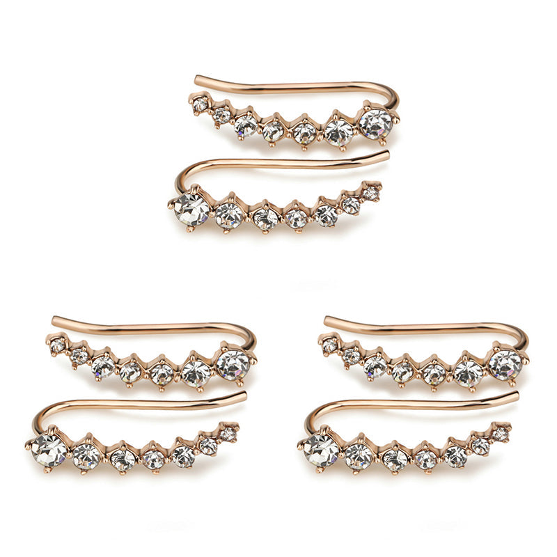 Lunara Seven Star Diamond Earrings | Lersk