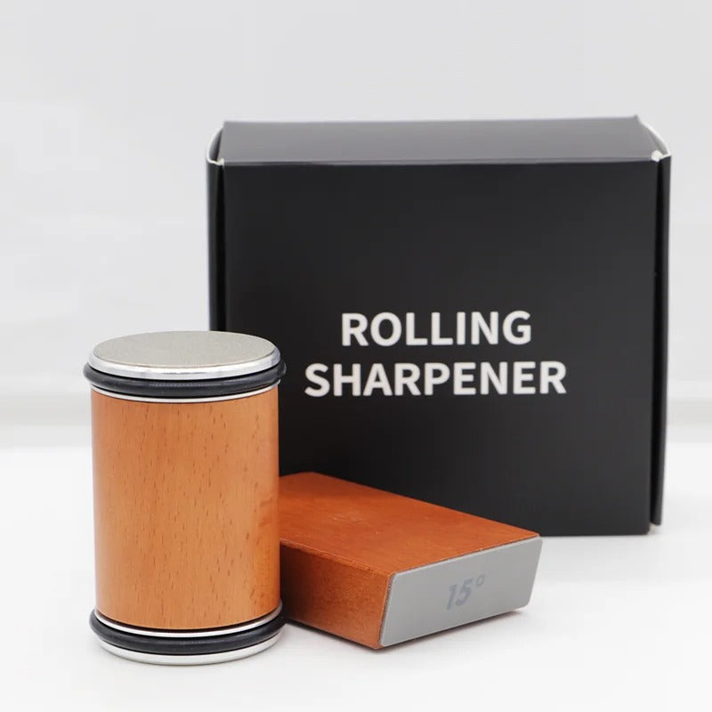 Diamant-Messerschärfer Magnetisch Rollend Für Hobbyköche | Lersk