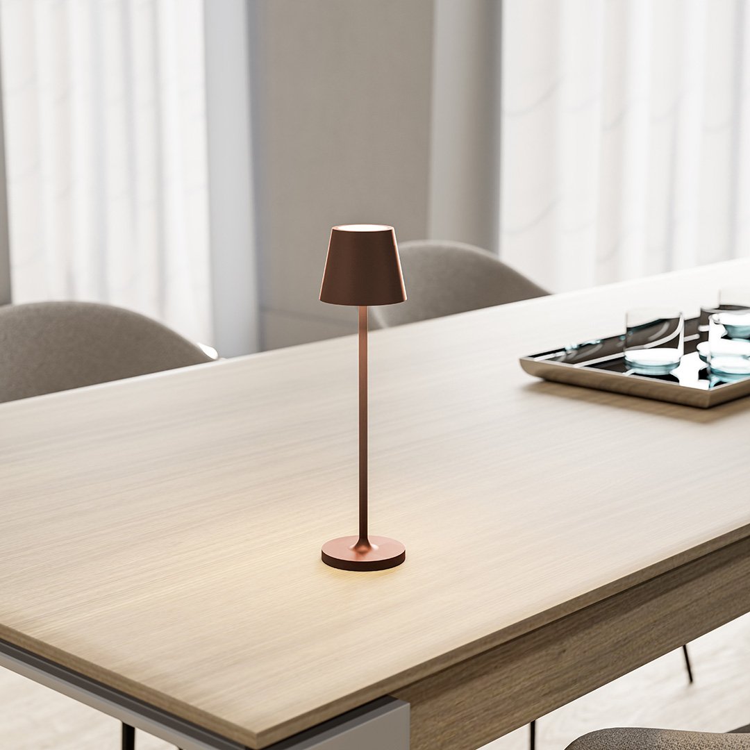 NovaPulse LED Lamp | Portable, Touch Dimming, 10h Battery | Lersk