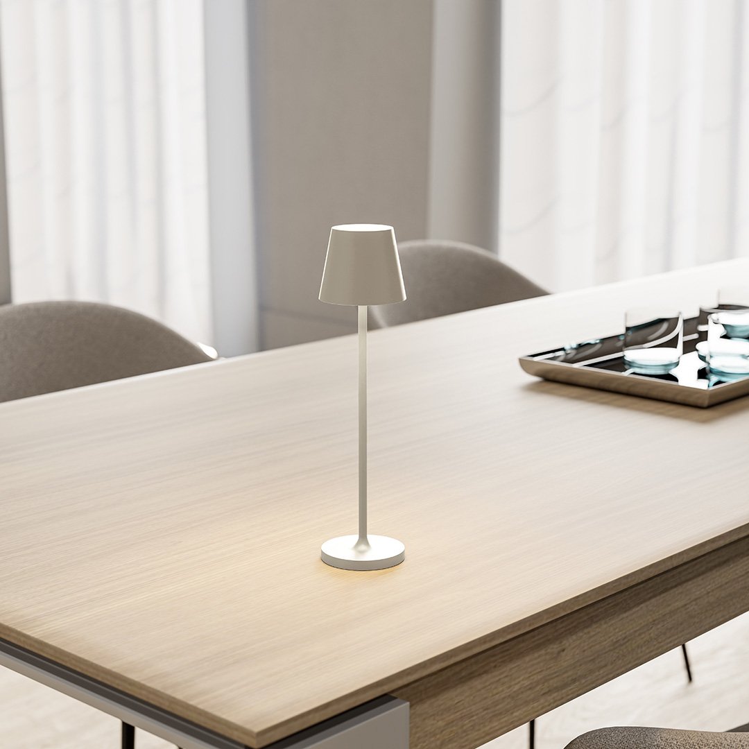 NovaPulse LED Lamp | Portable, Touch Dimming, 10h Battery | Lersk