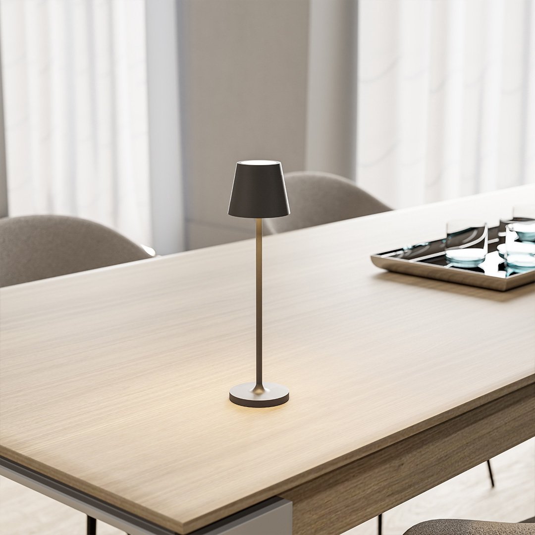 NovaPulse LED Lamp | Portable, Touch Dimming, 10h Battery | Lersk