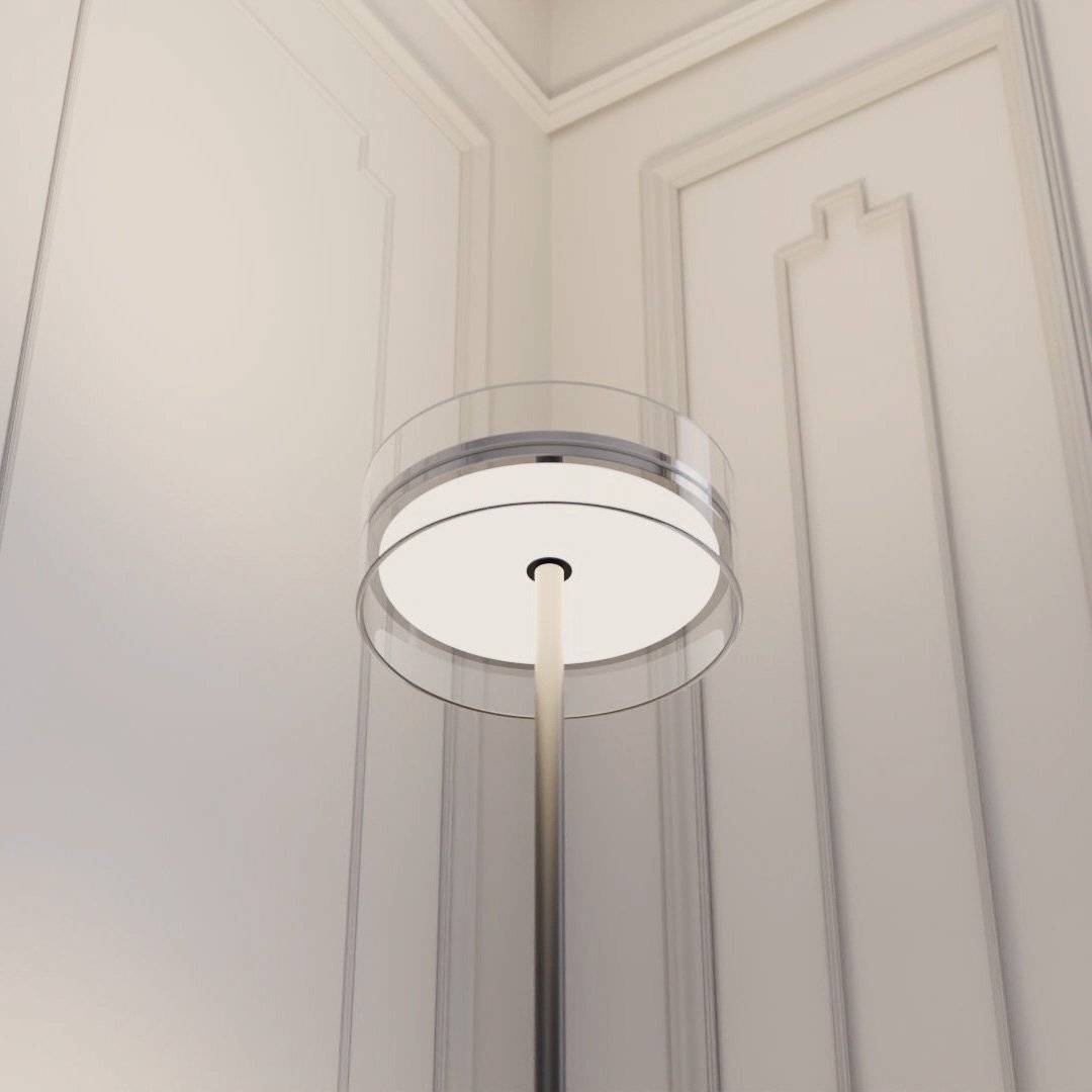 Lampe murale AureaLume | Éclairage contemporain en verre et métal | Lersk