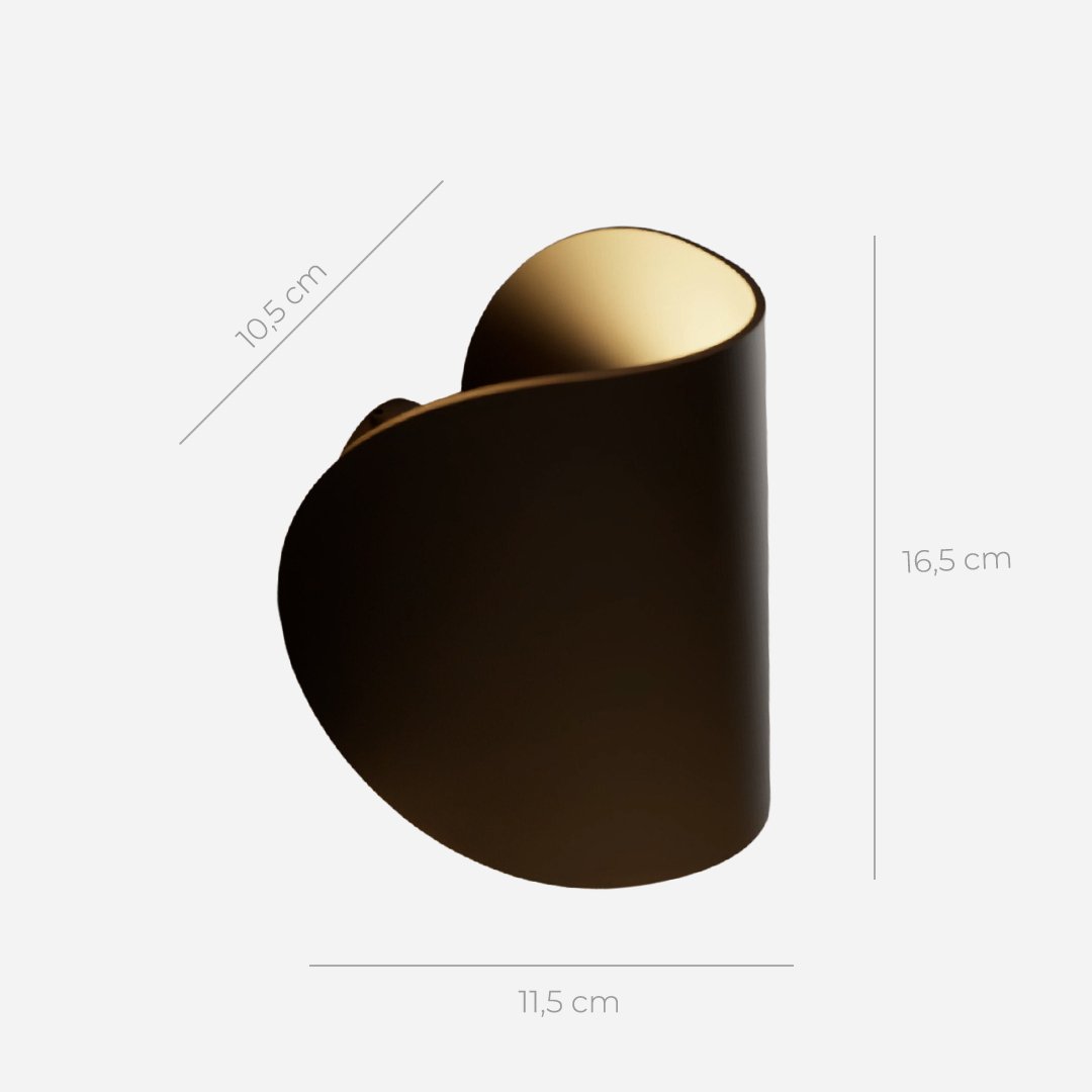 SolaraGlow Wall Light Diffused Warm Light for Living Rooms and Workspaces