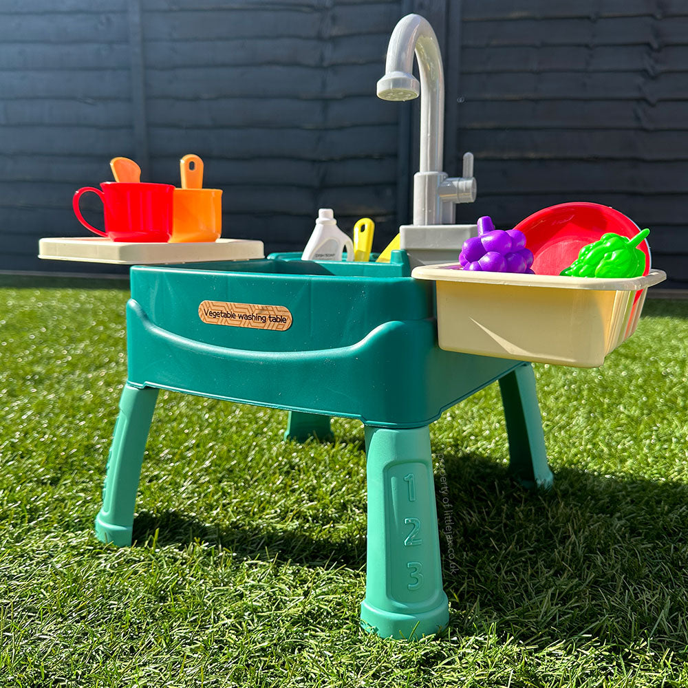 Lavandino da Terra SproutPlay per Bambini per Divertimento con l'Acqua Indoor e Outdoor | Lersk