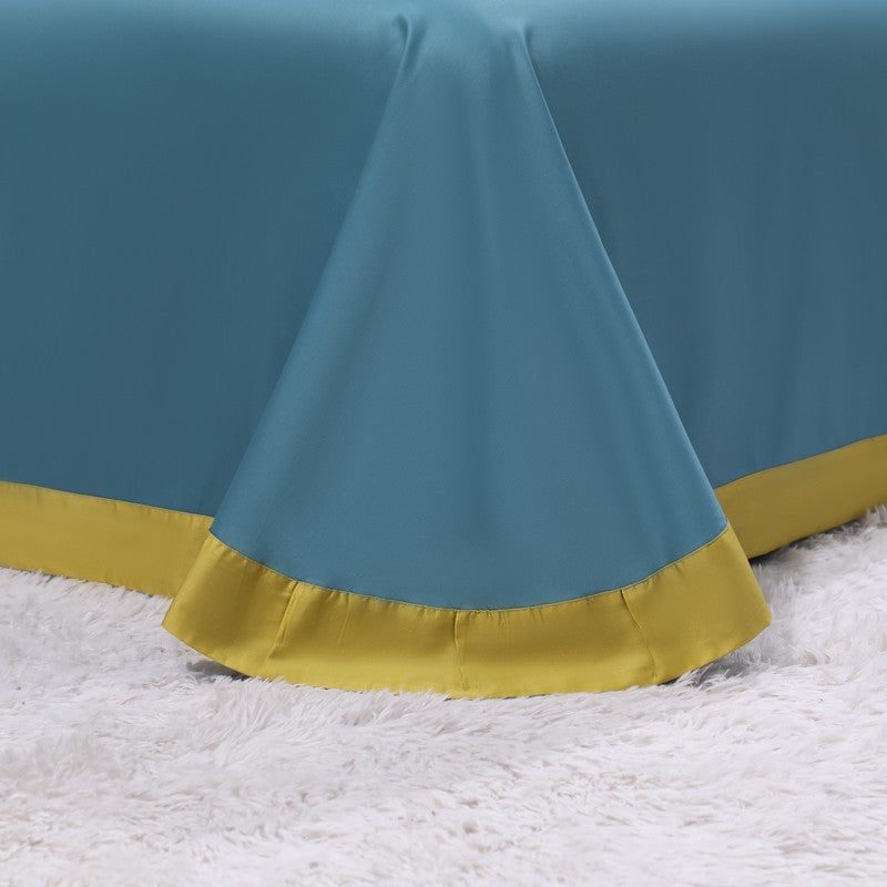Nexa Home Egyptian Cotton Bedding Set | Yellow Print | Lersk