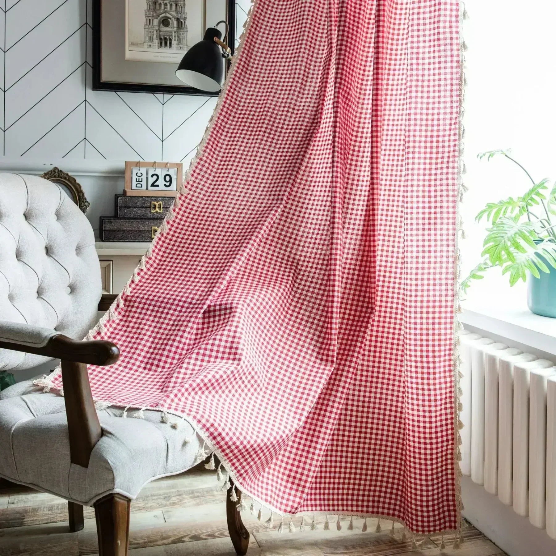 LumiWeave Minimal Gardin med Whisper Soft Tylstof | Lersk