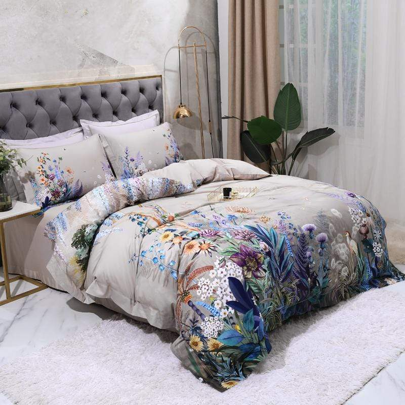 Luxor Egyptian Cotton Duvet Cover Set Soft and Breathable | Lersk