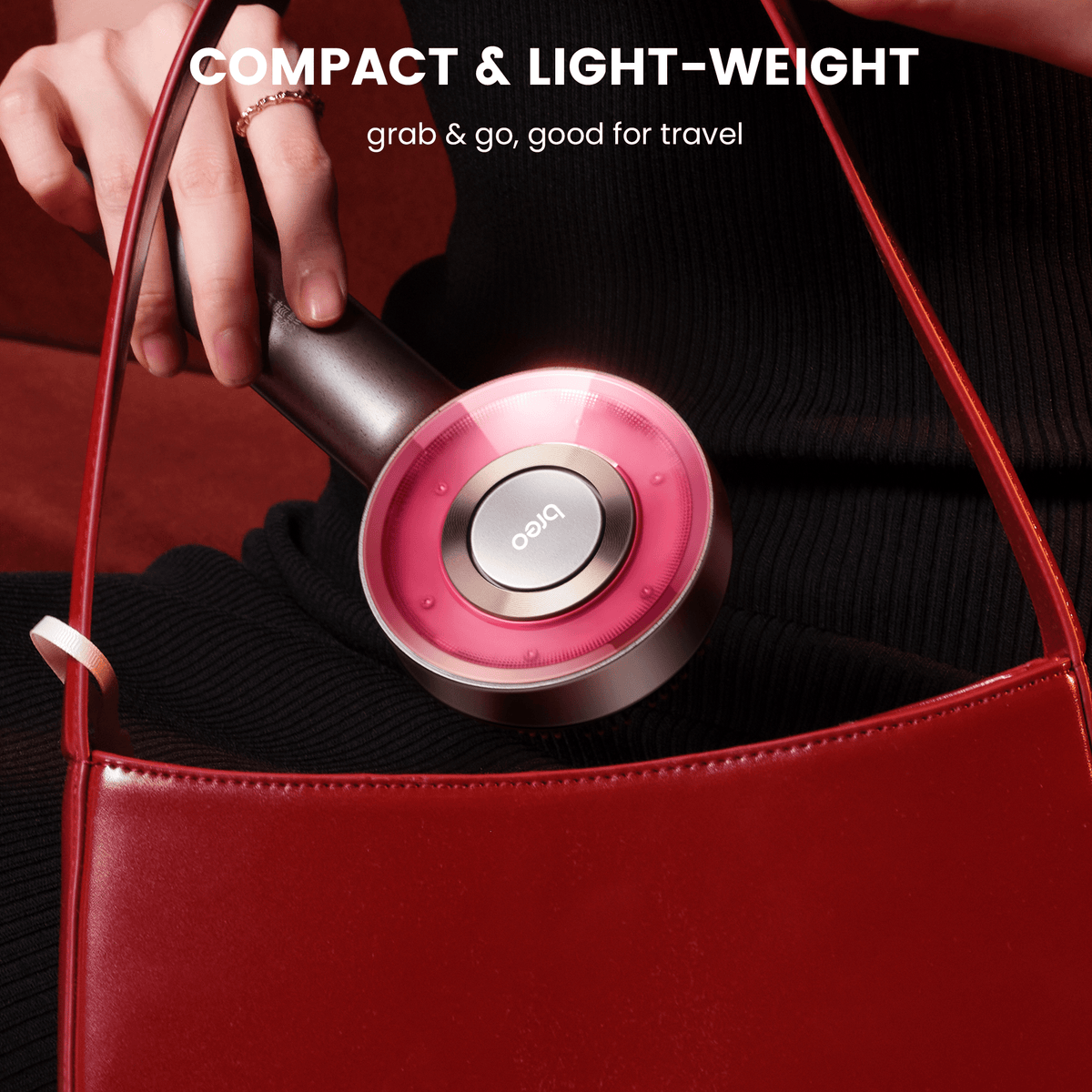 NovaPulse Cordless Scalp Massager With Red Light Therapy For Hair Growth