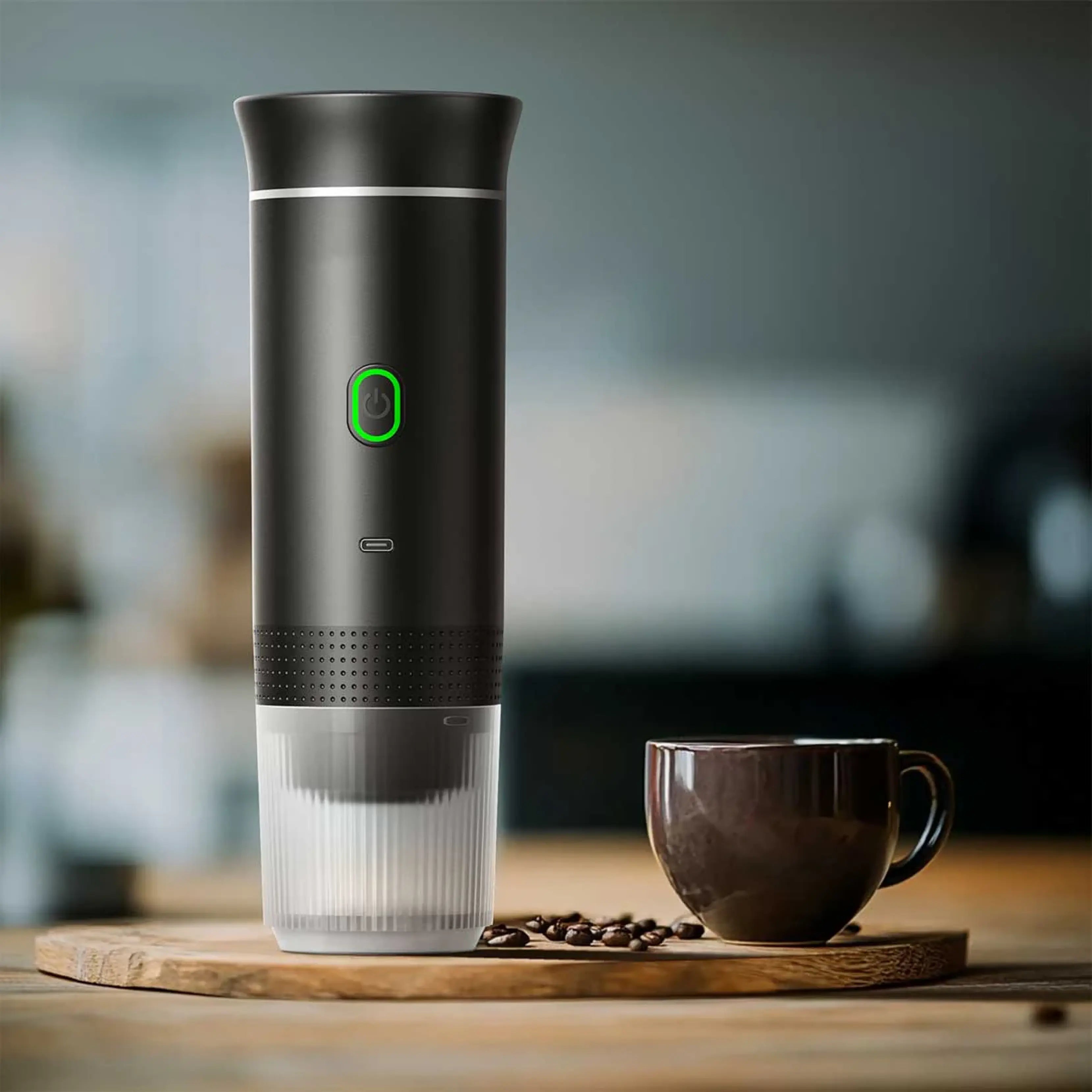 Máquina de Café Nano Portátil para Viajantes 20 Bar de Pressão Qualidade de Café | Lersk