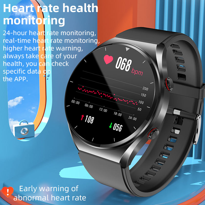 VitaPulse Pro Uhr für Glukose, Blutdruck, EKG und HRV Gesundheit | Lersk