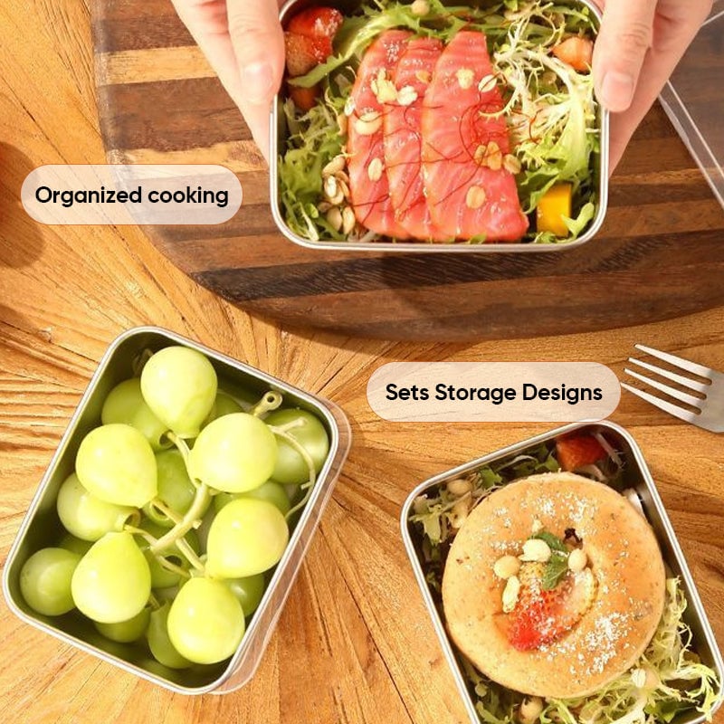 Stainless Steel Food Storage Container | Lersk