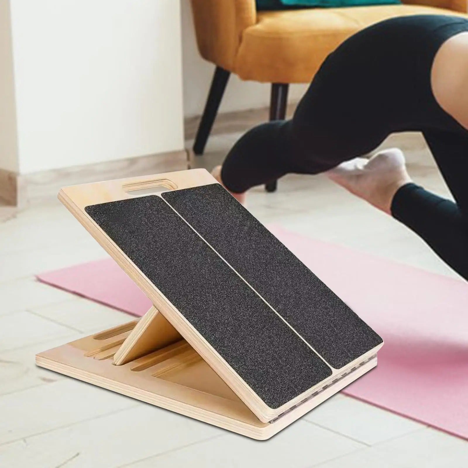 Calf Stretcher Relieves Tight Calves Adjustable Non Slip Slant Board For Athletes | Lersk