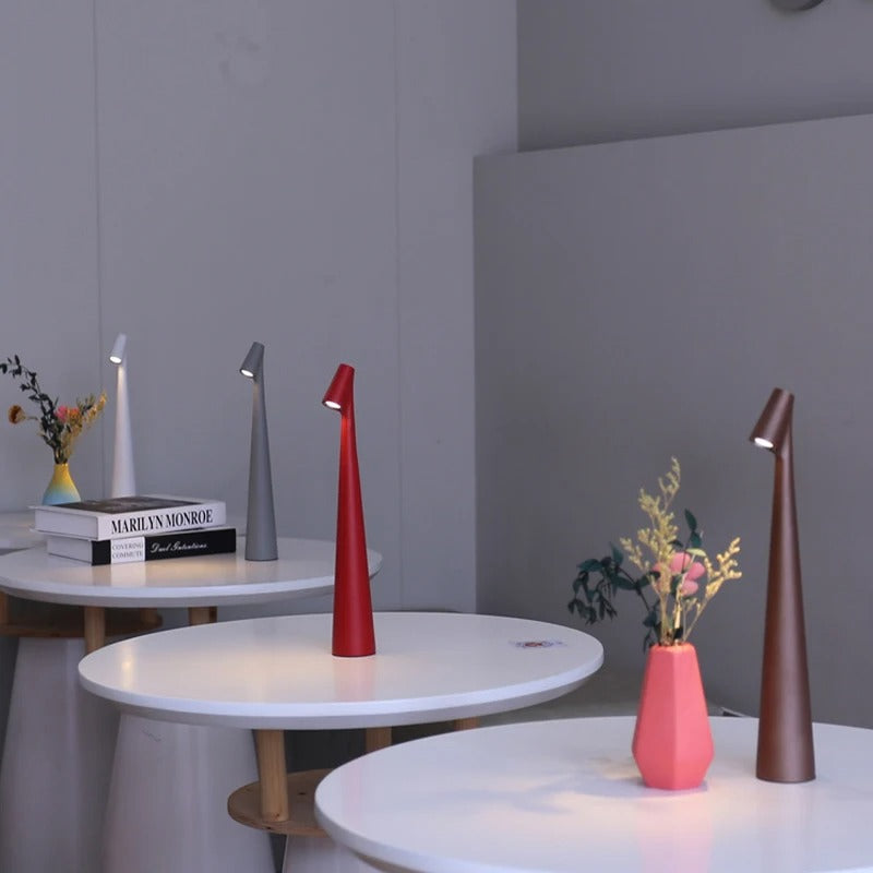 Rechargeable Nordic Minimalist Cordless Table Lamp With LED | Lersk
