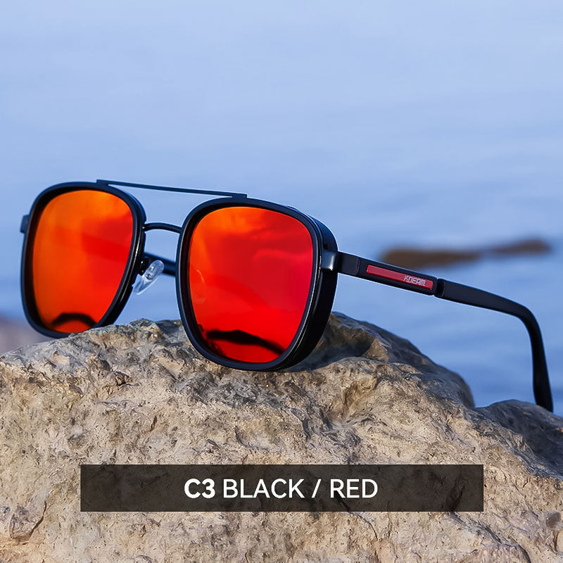 Vintage Polarized Sunglasses For Outdoor Enthusiasts Lightweight Anti Blue Light | Lersk
