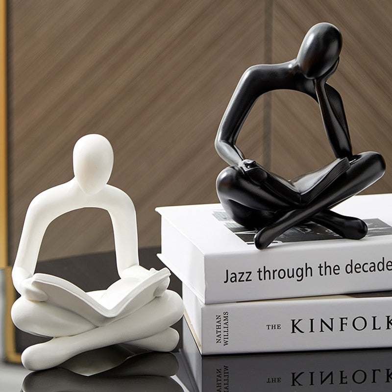 Abstract Figurine Set For Modern Home Decor And Gift | Lersk