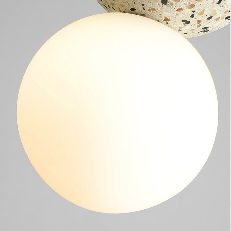 AureliaHalo Glass LED Pendant Light with Modern Glow | Lersk