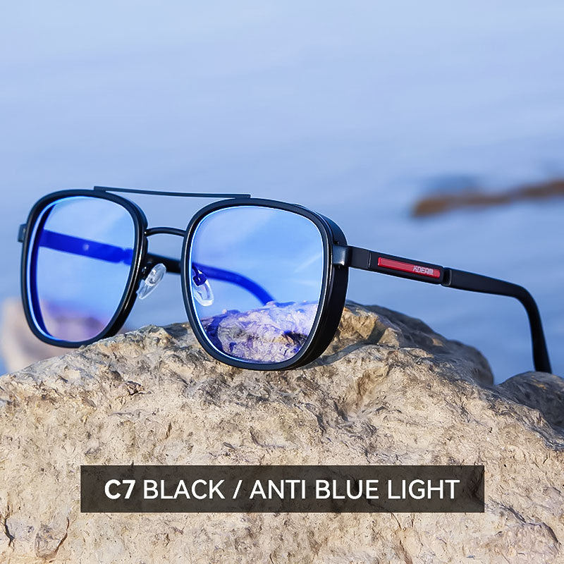 Vintage Polarized Sunglasses For Outdoor Enthusiasts Lightweight Anti Blue Light | Lersk