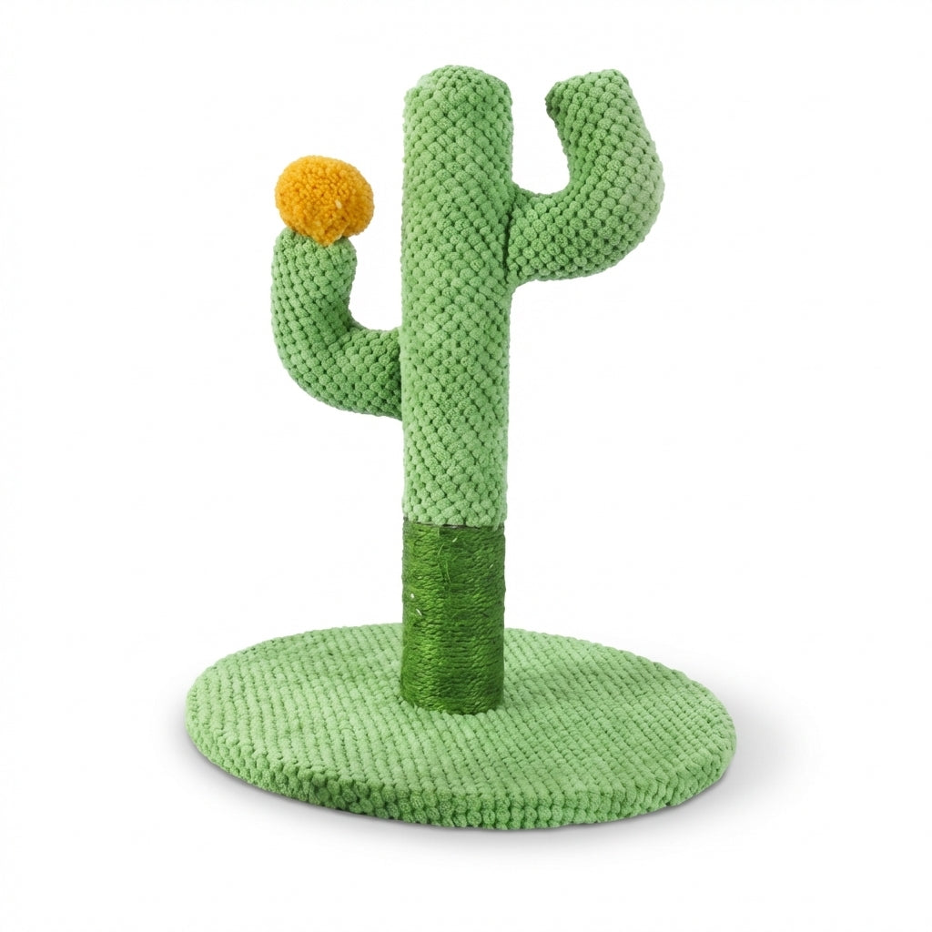 Cactus Shaped Cat Scratching Post, Sisal, Small, Medium, Large | Lersk