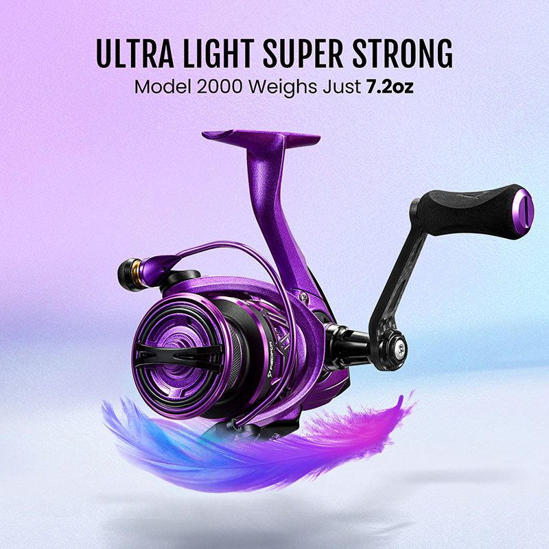 Navijáky Piscifun Carbon Prism Ultralight na přívlač | Lersk
