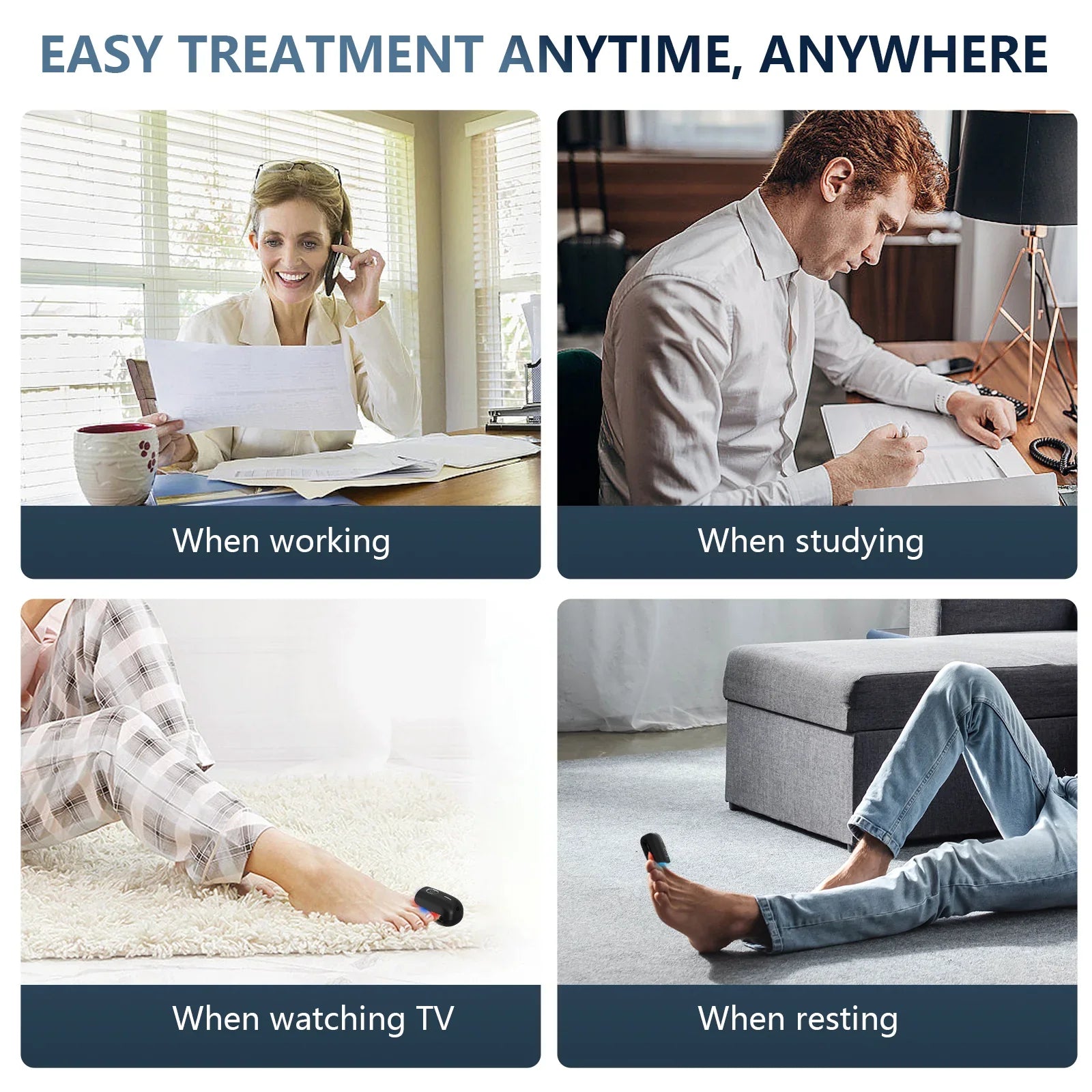 LumaToe Portable Laser Therapy for Toenails with USB Charge | Lersk