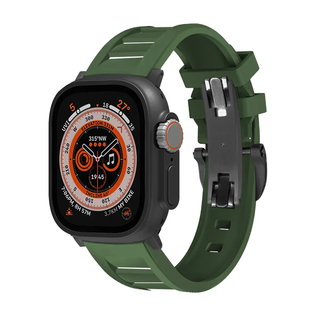 Kirrea FKM sommerfuglelås Apple Watch-rem | Lersk