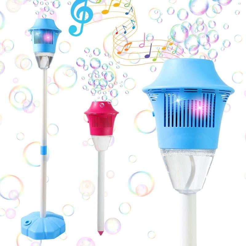 BubbleFun Automatischer Seifenblasenmacher für Kinder, Magisches Seifenspiel, 20.000 Blasen pro Minute, Höhenverstellbar, Tragbar | Lersk