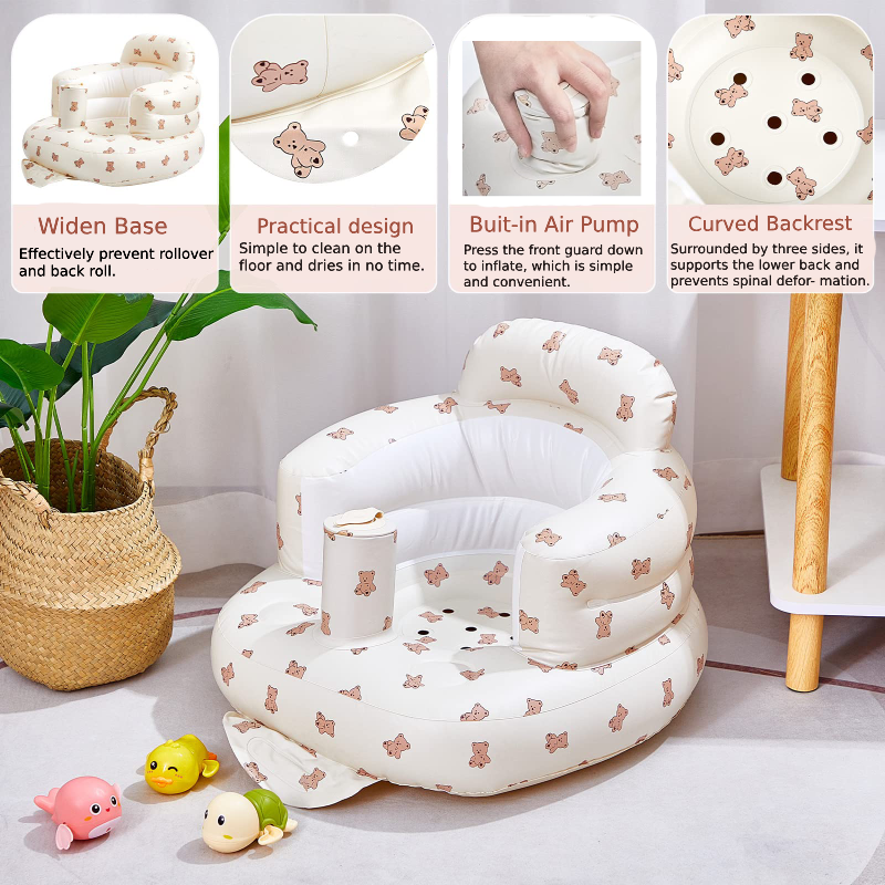 NovaNest Baby Chair with Built-In Pump and Curved Backrest | Lersk